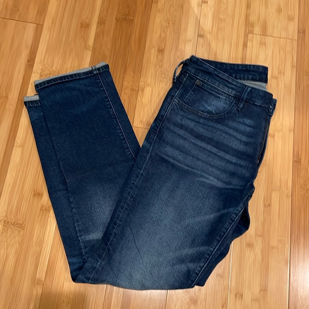 Bonobos jeans. Dark wash slim fit.